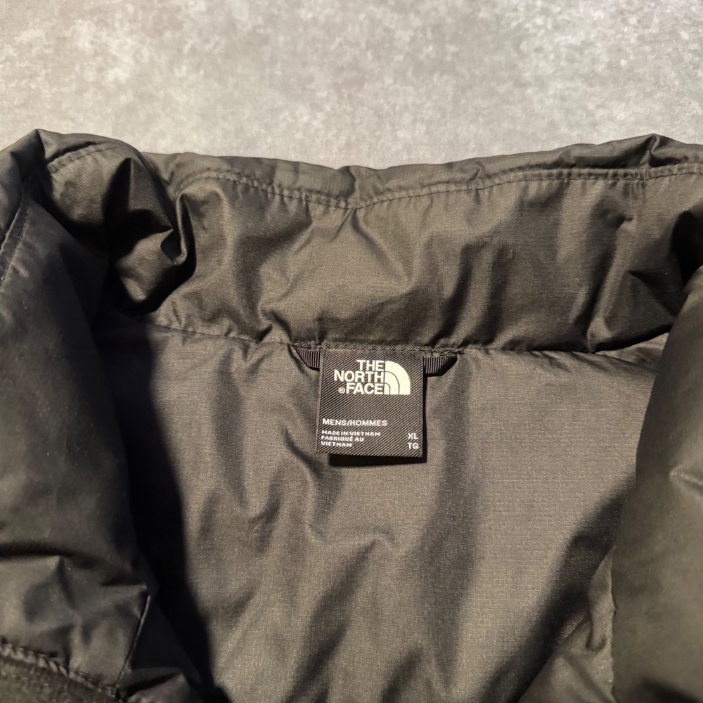 The North Face Men XL Minoqua Flare 2 Down Puffer Jacket Black NF0A55XG Coat 550 - Picture 3 of 8